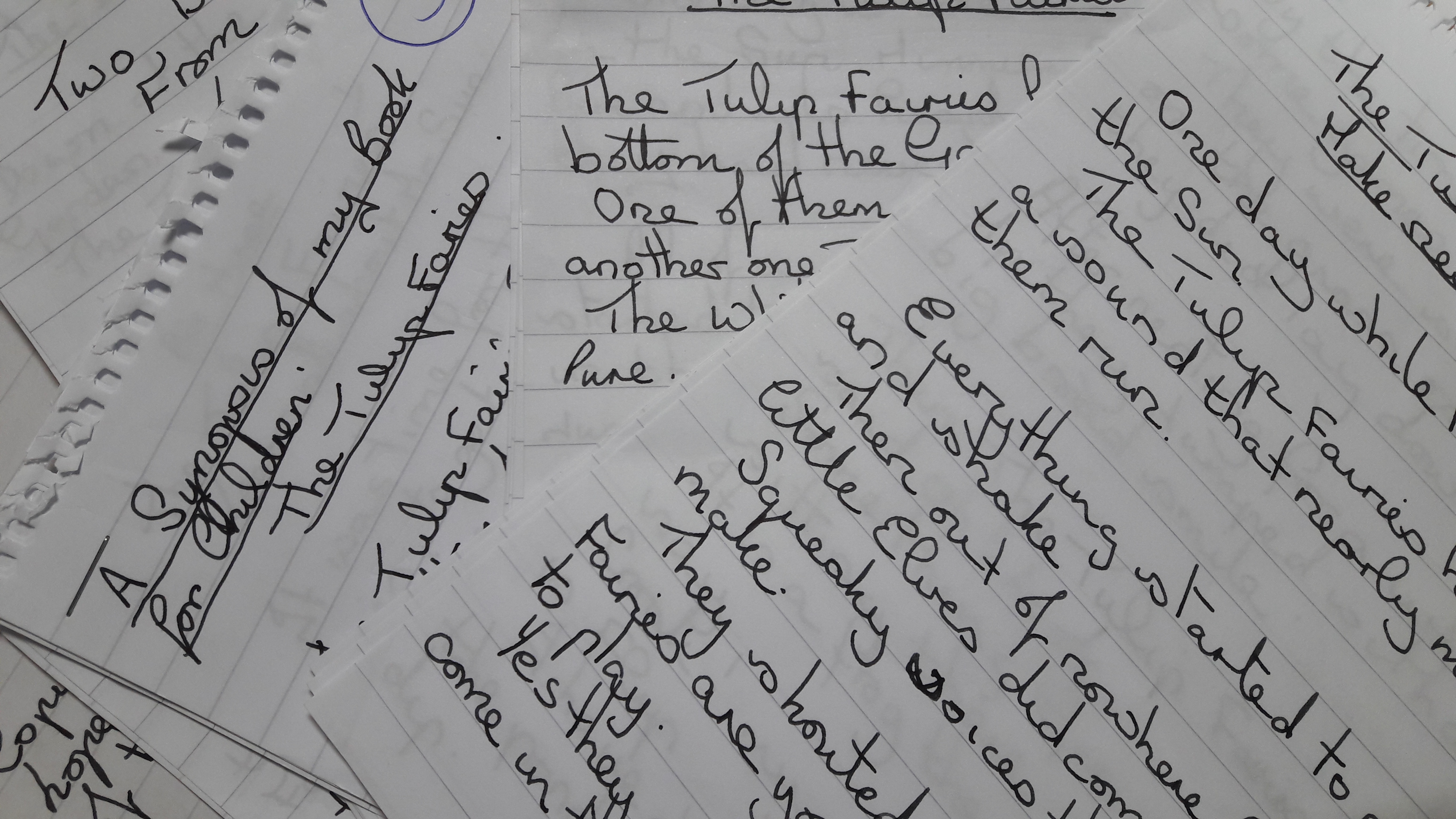 Handwritten work for Typing Services myPA Virtual Services